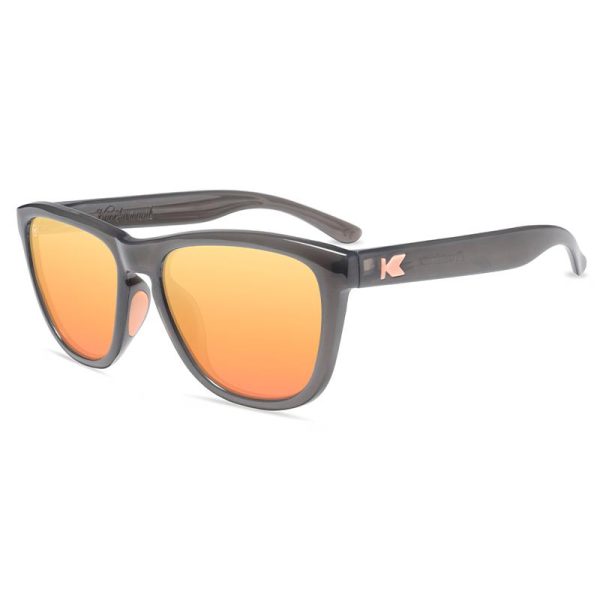 Knockaround Premiums Sport Sunglasses - Jelly Grey   Peach Hot on Sale