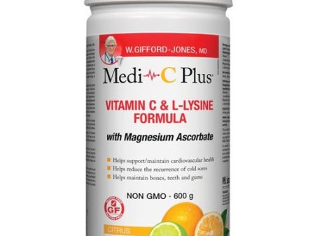 Medi-C Plus Vitamin C & L-Lysine Formula with Magnesium Ascorbate - Citrus Online now