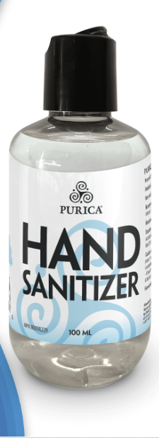 Purica Hand Sanitizer Plastic Bottle Online