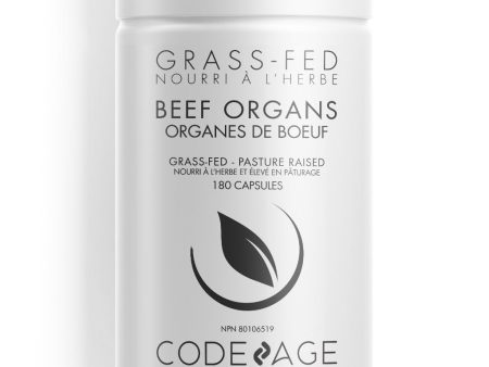 Codeage Grass Fed Beef Organs (180 Capsules) Online Hot Sale