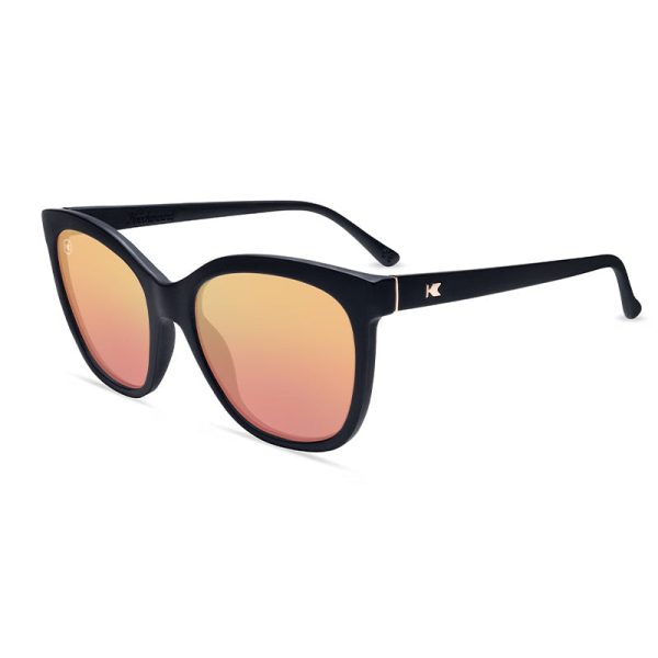 Knockaround Deja Views Sunglasses - Matte Black   Rose Gold Cheap