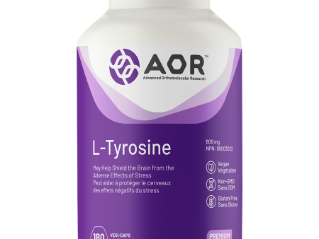 AOR L-Tyrosine 600 mg (180 VCaps) Discount