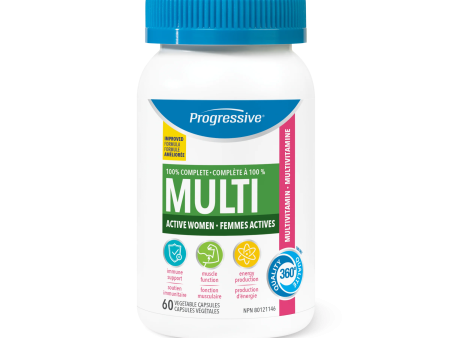 Progressive Multivitamin Active Women (VCaps) Sale