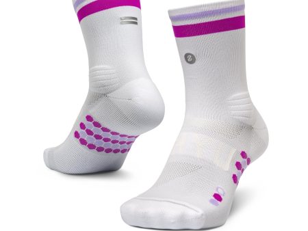 Shyu Racing Sock - White | Grape | Lilac Hot on Sale