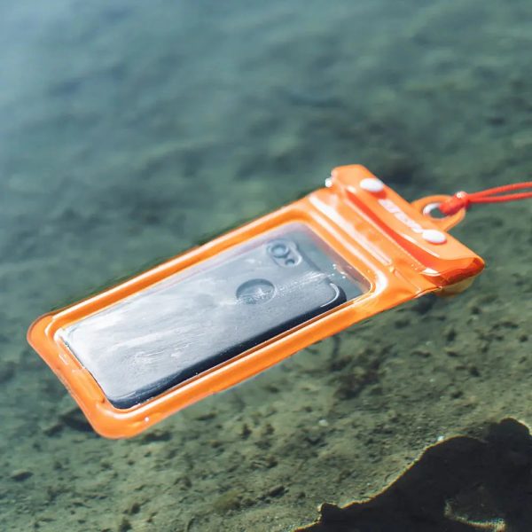 Zone3 | Waterproof Phone Pouch | Orange For Sale