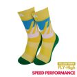 Motive Sock Speed Performance Fly - High Crew Yellow Green Online