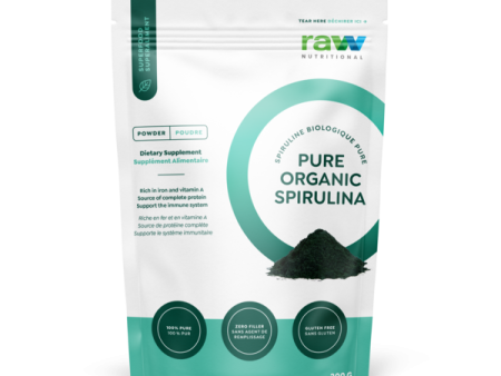 Raw Nutritional Pure Organic Spirulina (200 g) Cheap