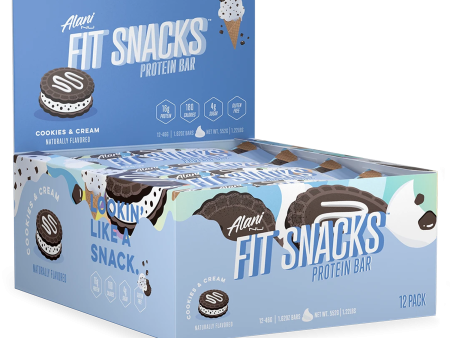 Alani Nu Fit Snacks Protein Bar - Cookies & Cream For Discount