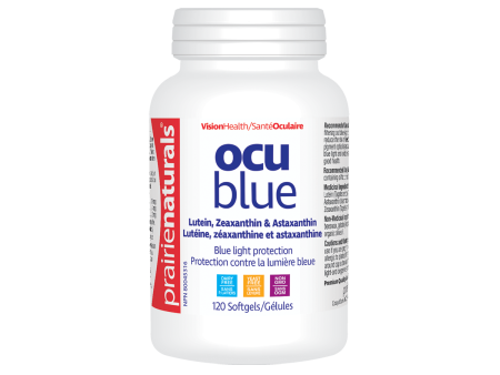 Prairie Naturals OcuBlue with Lutein & Astaxanthin 120 Softgels Discount