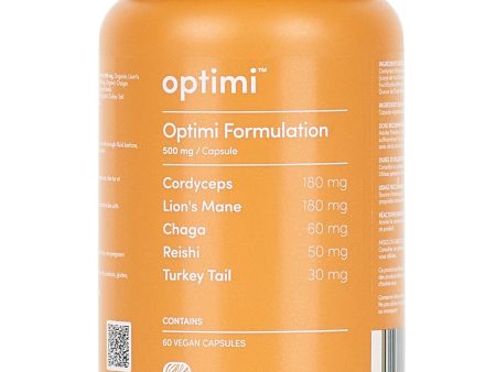 Optimi Formulation 5 Mushroom Complex 500 mg (60 VCaps) Fashion