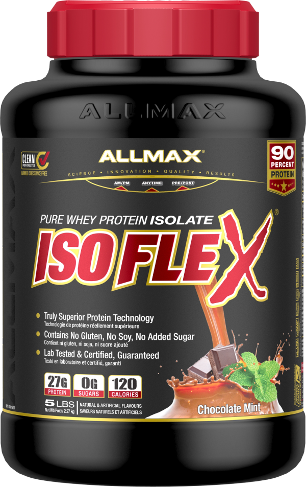 ALLMAX IsoFlex Pure Whey Protein Isolate - Chocolate Mint (5 lbs) For Cheap