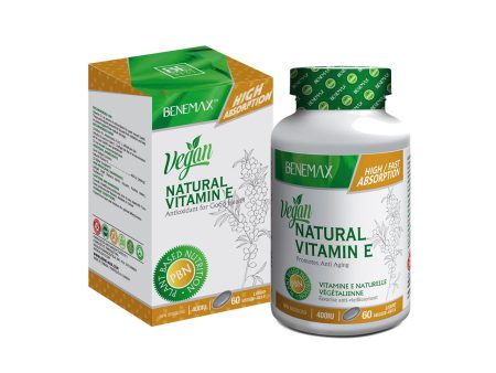 Benemax Natural Vitamin E 400 IU (60 Softgels) Online now