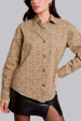 Nellie Leopard Twill Shirt Cheap