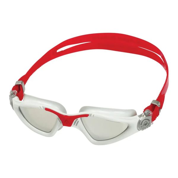 AquaSphere | Kayenne | Silver Titanium Mirrored | White   Red Online