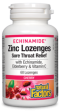 Natural Factors Zinc Lozenges with Echinamide, Elderberry & Vitamin C - Cherry (60 Lozenges) Cheap