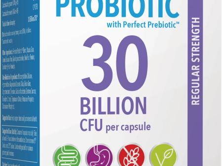 Progressive Perfect Probiotic Regular Strength 30 Billion CFU (VCaps) Online now