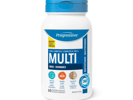 Progressive Multivitamin Adult Men (VCaps) For Discount