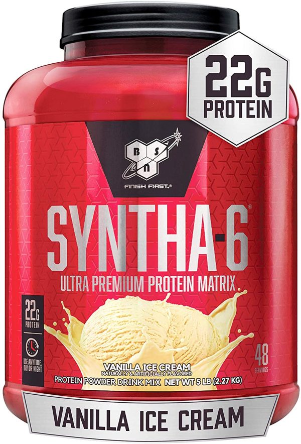 BSN SYNTHA-6 - Vanilla Ice Cream (5 lb) Supply