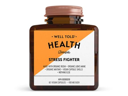 Well Told Health Stress Fighter 430 mg (62 VCaps) on Sale