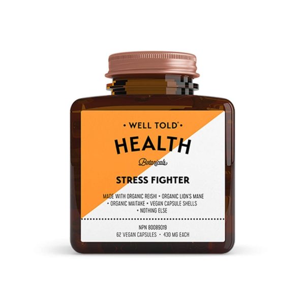 Well Told Health Stress Fighter 430 mg (62 VCaps) on Sale