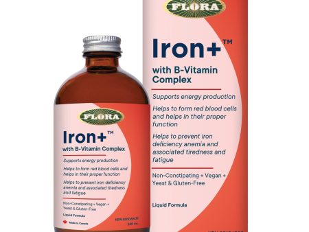 Flora Iron+ Liquid with B-Vitamin Complex Fashion