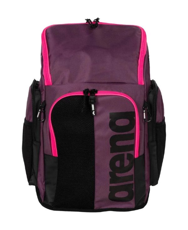 Arena | Spiky 3 | Backpack | Plum   Neon Pink Online Hot Sale