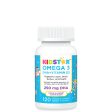 KidStar Nutrients Omega 3 DHA + Vitamin D3 - Lemon Bluberry (120 Chewable Softgels) on Sale