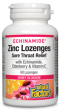 Natural Factors Zinc Lozenges with Echinamide, Elderberry & Vitamin C - Cherry (60 Lozenges) Cheap