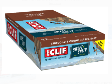 CLIF Bar Chocolate Chunk with Sea Salt on Sale