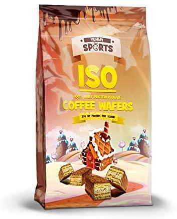 Yummy Sports ISO 100% Whey Protein Isolate - Coffee Wafers (2 lbs) on Sale