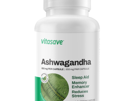 Vitasave Ashwagandha (120 VCaps) Hot on Sale