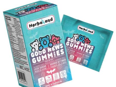 HerbaLand Good News Gummies - Trick or Trio 10 g Pouches (Box of 20) For Sale