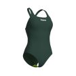 Arena | Team Swimsuit | Pro Solid | Dark Sage   Artic Lime Online