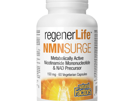 Natural Factors RegenerLife NMNSurge 150 mg (60 VCaps) Online Sale