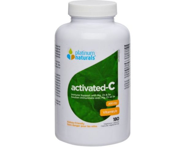 Platinum Naturals Activated-C 200 mg (VCaps) Fashion