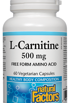 Natural Factors L-Carnitine 500 mg (60 VCaps) Online now