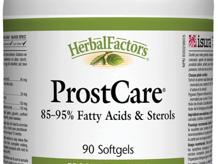 Natural Factors HerbalFactors ProstCare (90 Softgels) Supply