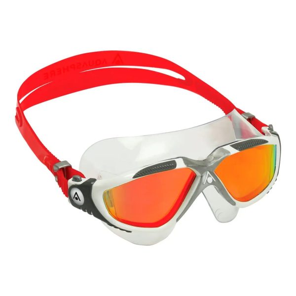 AquaSphere | Vista | Red Titanium Mirrored | White   Red Online Hot Sale