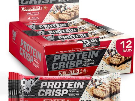 BSN Protein Crisp Bars - Birthday Cake Remix For Cheap