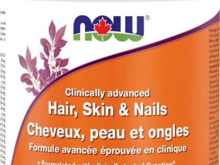 NOW Clinically Advanced Hair, Skin & Nails (90 VCaps) For Cheap