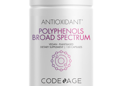 Codeage Polyphenols Broad Spectrum (120 Capsules) Supply