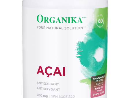 Organika Acai Antioxidant 200 mg (180 VCaps) Discount