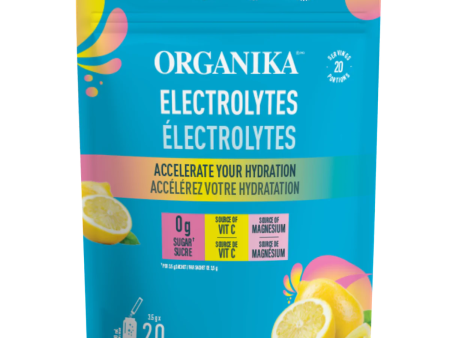 Organika Electrolytes 3.5 g - Pink Lemonade (20 Sachets) For Cheap