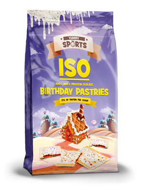 Yummy Sports ISO 100% Whey Protein Isolate - Birthday Pastries (2 lbs) Discount