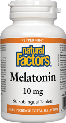 Natural Factors Melatonin 10 mg - Peppermint (Tablets) Sale