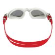 AquaSphere | Kayenne | Silver Titanium Mirrored | White   Red Online