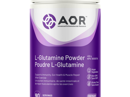 AOR L-Glutamine Powder (450 g) For Sale