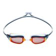 AquaSphere | Fastlane | Red Titanium Mirrored | Navy   Red on Sale