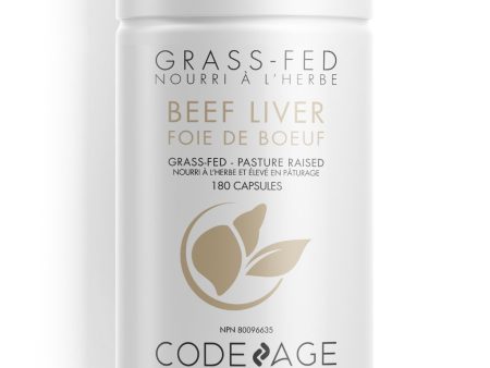 Codeage Grass Fed Beef Liver (180 Capsules) For Sale