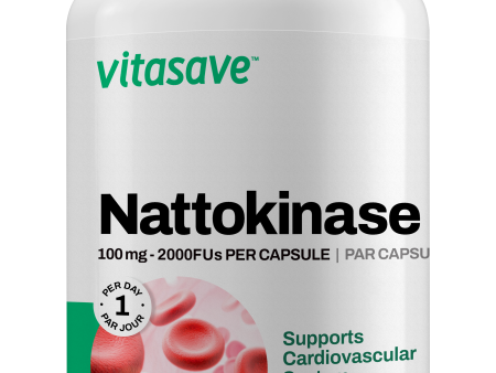 Vitasave Nattokinase 100 mg (90 VCaps) Online now